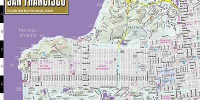 מפה של חוכמת רחוב סן פרנסיסקו