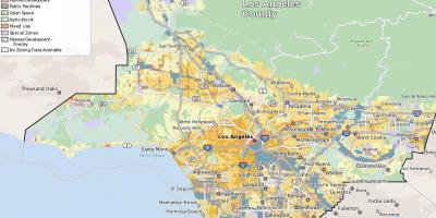 המפה של סן פרנסיסקו ובנייה 