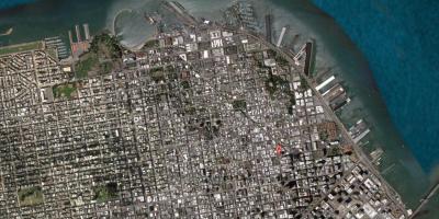 המפה של סן פרנסיסקו לווין.