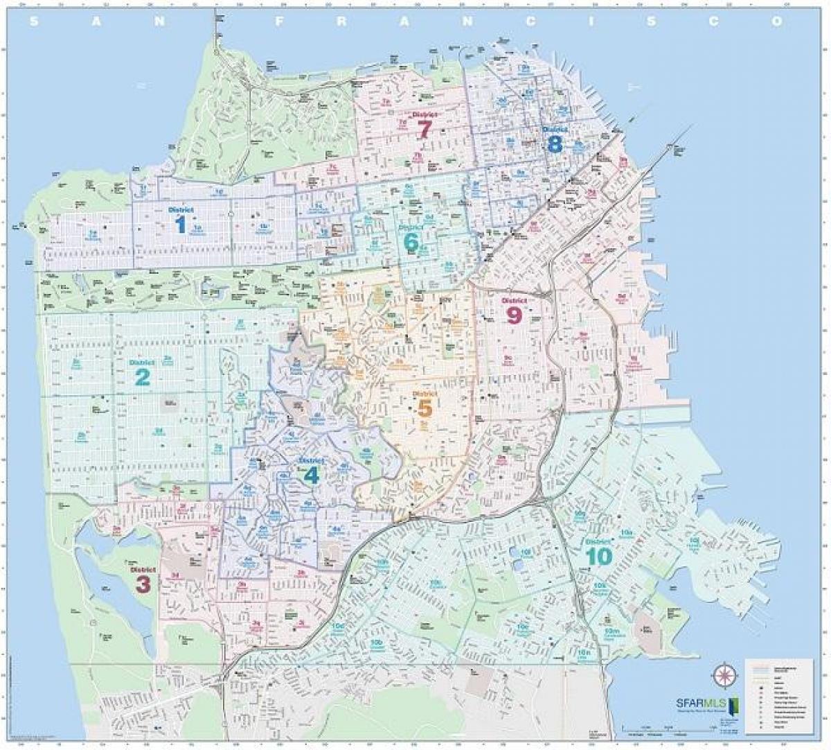 סן פרנסיסקו-mls מפה