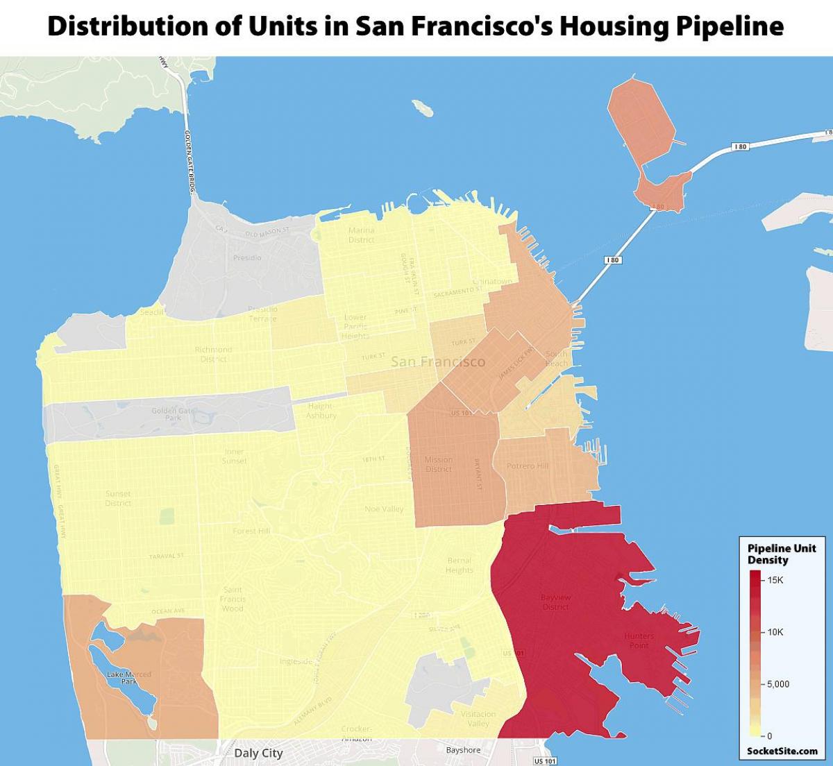 סן פרנסיסקו דיור ציבורי מפה