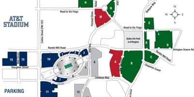At&t park חניה מפה
